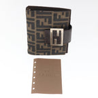 FENDI Zucca Canvas Day Planner Cover Brown66144