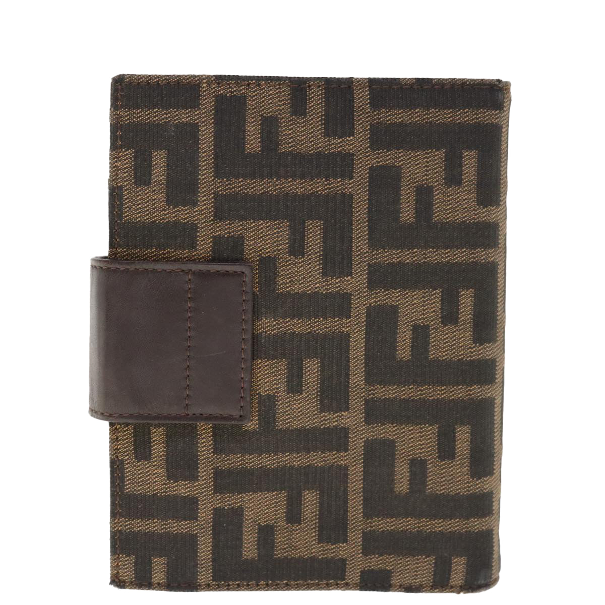 FENDI Zucca Canvas Day Planner Cover Brown66144