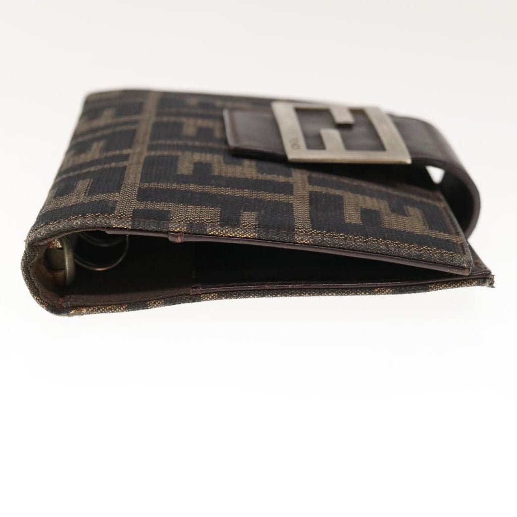 FENDI Zucca Canvas Day Planner Cover Brown66144
