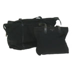 PRADA Tote Bag Nylon 2Set Black  66145