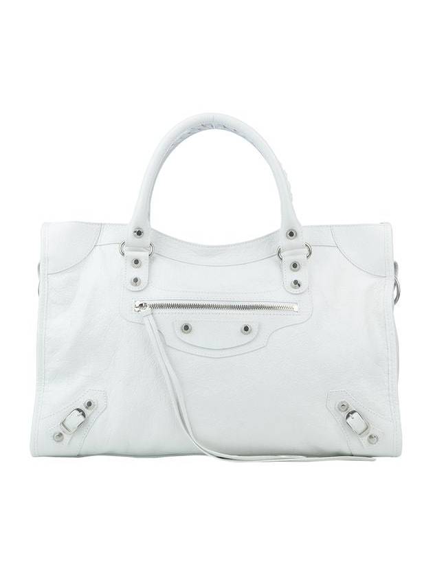Balenciaga Le City Medium Bag White