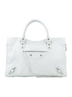 Balenciaga Le City Medium Bag White