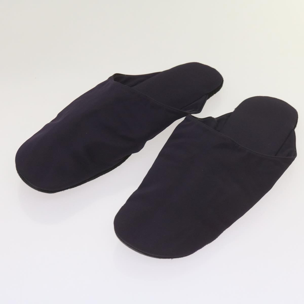 PRADA Slippers Accessory Pouch Nylon Purple  66225
