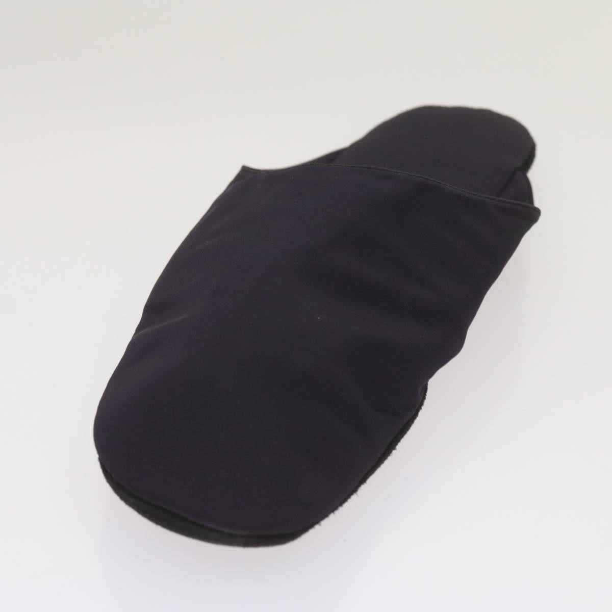 PRADA Slippers Accessory Pouch Nylon Purple  66225