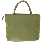 PRADA Hand Bag Nylon Khaki  66227