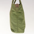 PRADA Hand Bag Nylon Khaki  66227