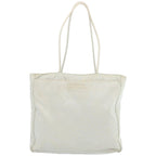 PRADA Tote Bag Nylon White  66230