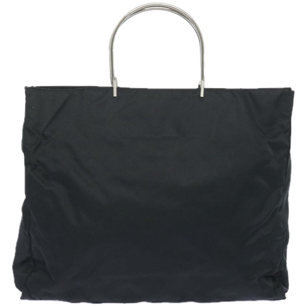 PRADA Tote Bag Nylon Black  66231
