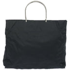 PRADA Tote Bag Nylon Black  66231