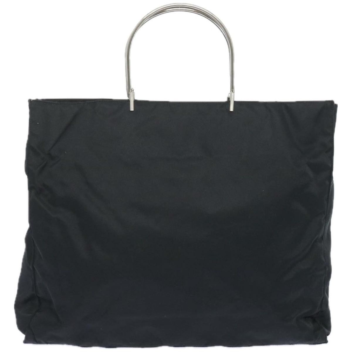 PRADA Tote Bag Nylon Black  66231