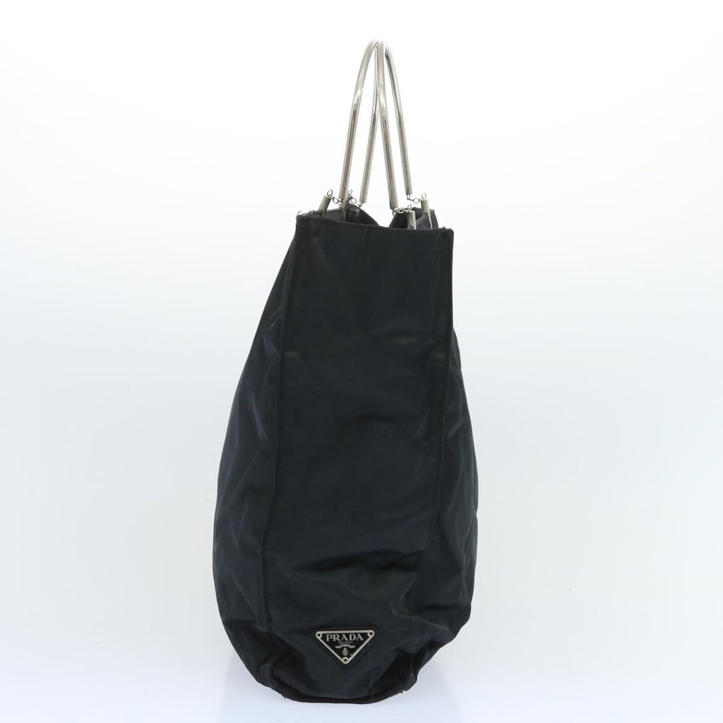 PRADA Tote Bag Nylon Black  66231