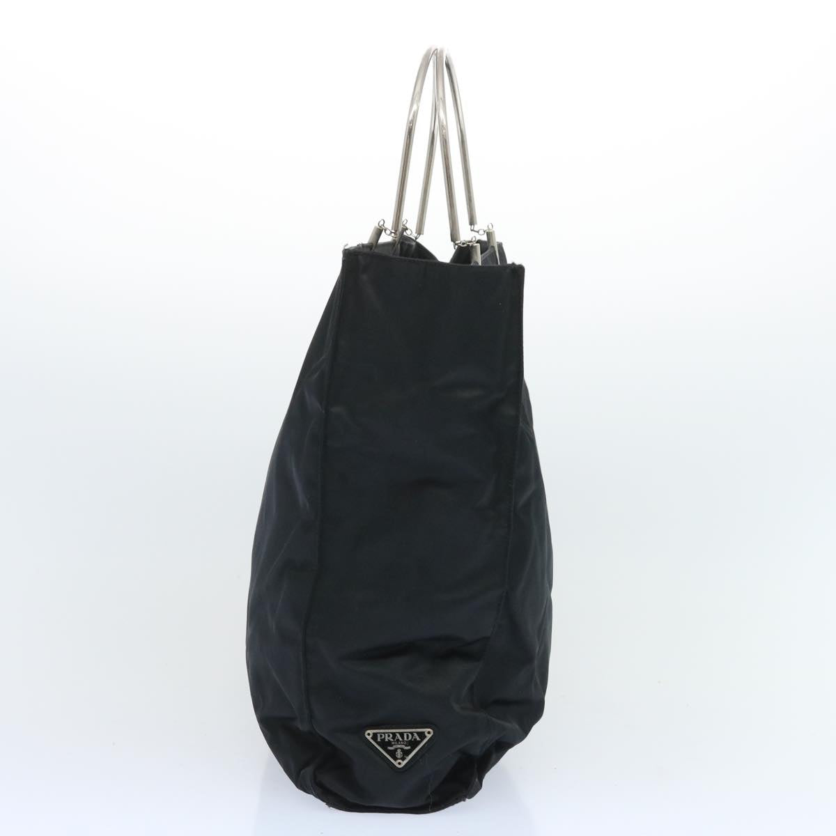 PRADA Tote Bag Nylon Black  66231