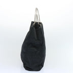 PRADA Tote Bag Nylon Black  66231
