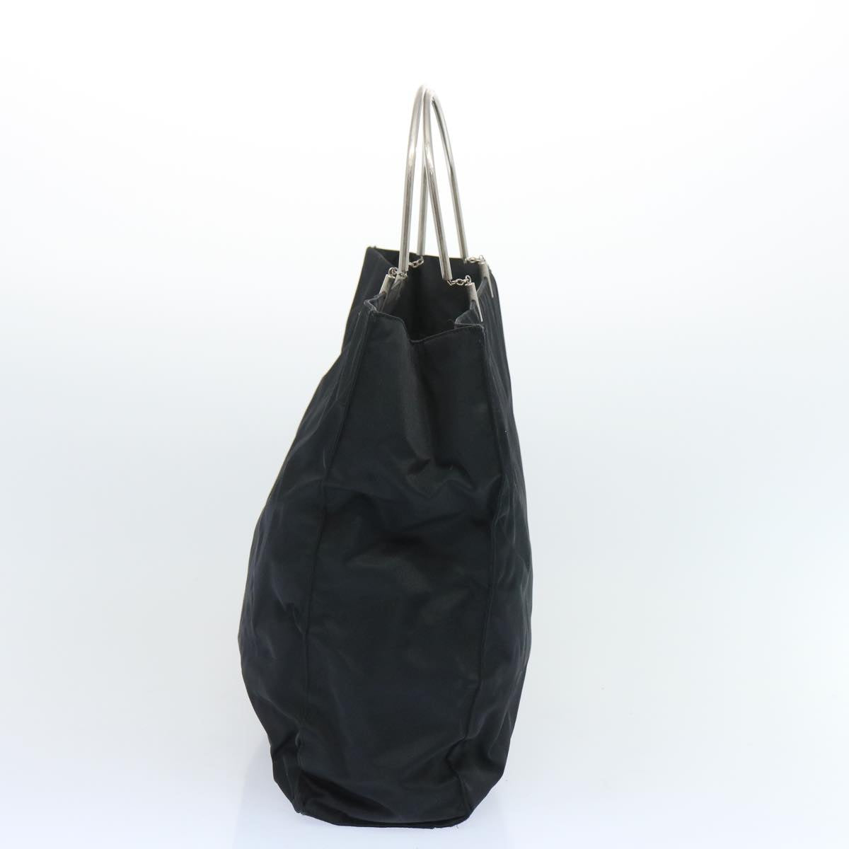 PRADA Tote Bag Nylon Black  66231