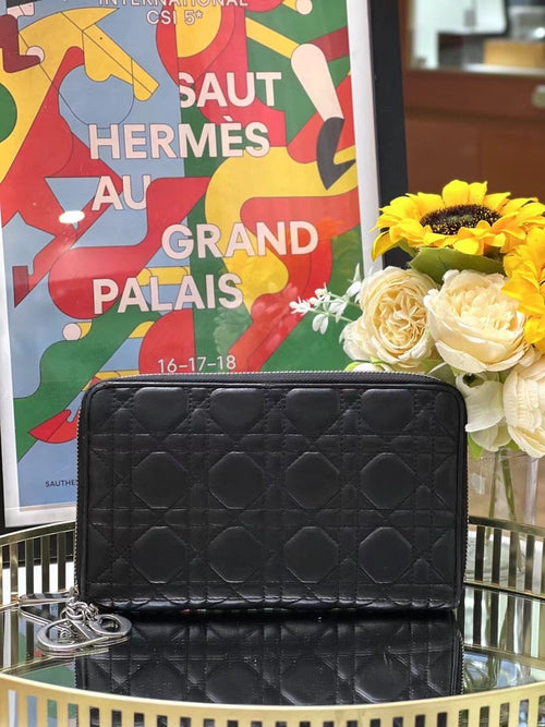 Dior Wallet Black 0803
