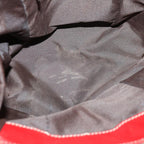 FENDI Zucca Canvas Hand Bag Brown Red66308