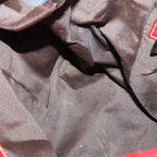 FENDI Zucca Canvas Hand Bag Brown Red66308