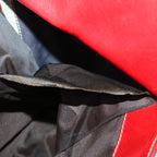 FENDI Zucca Canvas Hand Bag Brown Red66308