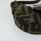 FENDI Zucca Canvas Mini Mamma Baguette Hand Bag Brown66352A