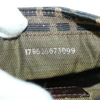 FENDI Zucca Canvas Mini Mamma Baguette Hand Bag Brown66352A