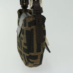 FENDI Zucca Canvas Mini Mamma Baguette Hand Bag Brown66352A