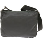 PRADA Shoulder Bag Nylon Green  66375