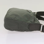 PRADA Shoulder Bag Nylon Green  66375