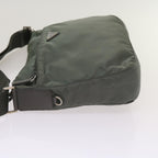 PRADA Shoulder Bag Nylon Green  66375