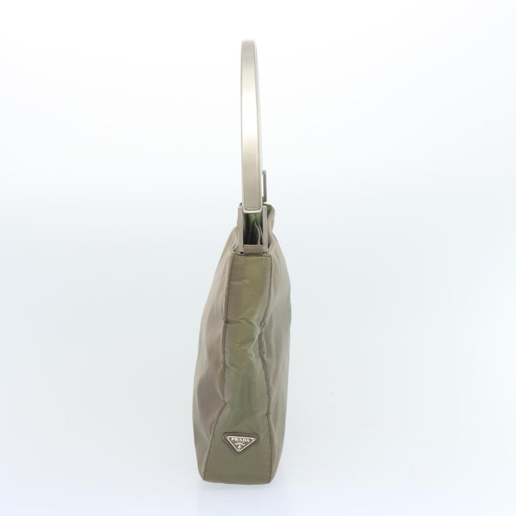 PRADA Shoulder Bag Nylon Brown  66381