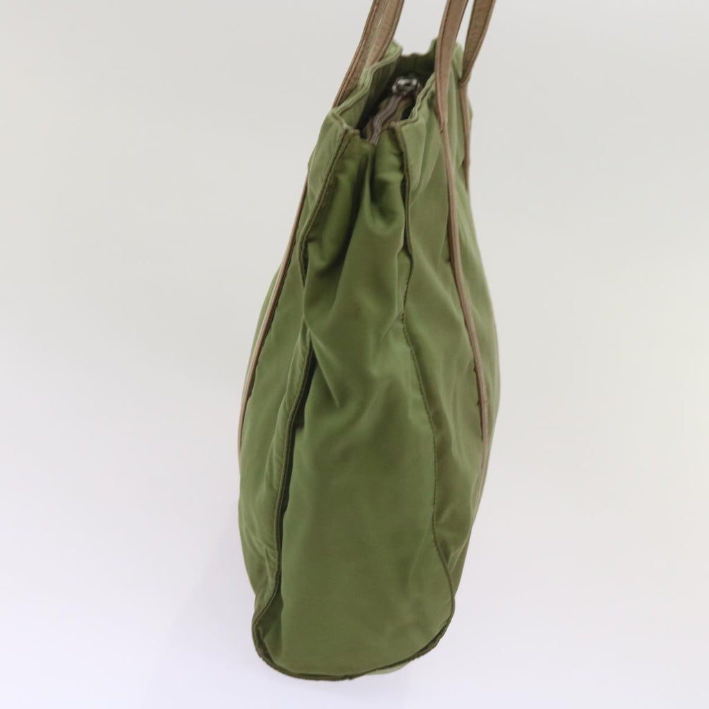 PRADA Tote Bag Nylon Khaki  66382