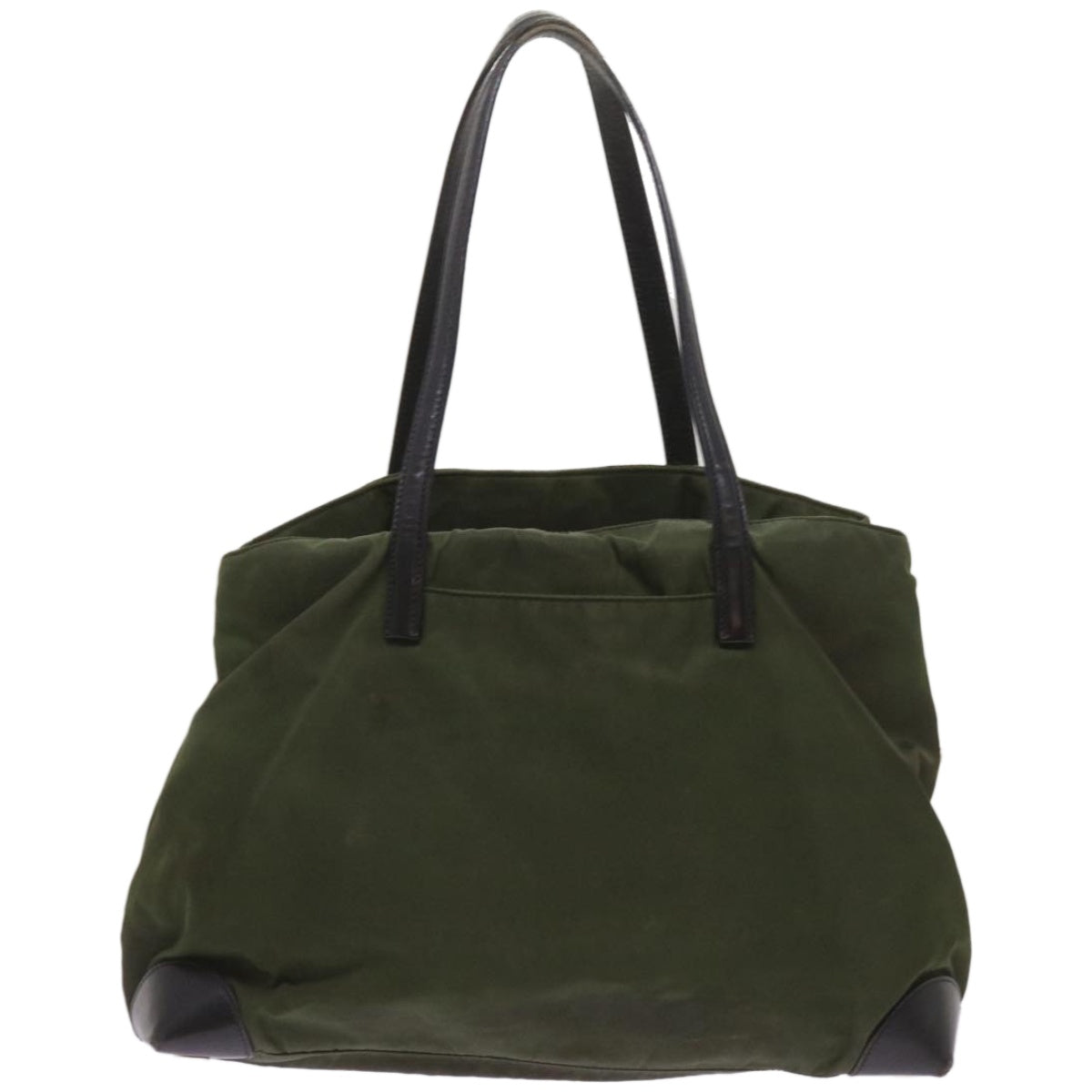 PRADA Tote Bag Nylon Khaki  66383
