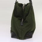 PRADA Tote Bag Nylon Khaki  66383