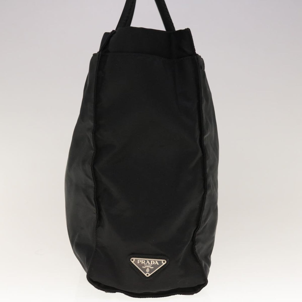 PRADA Tote Bag Nylon Black  66384
