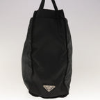 PRADA Tote Bag Nylon Black  66384