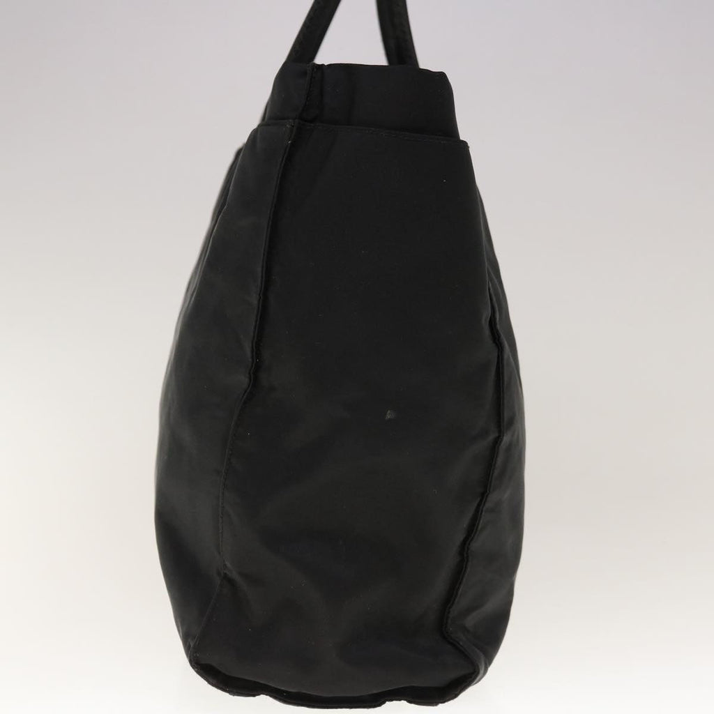 PRADA Tote Bag Nylon Black  66384