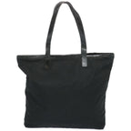 PRADA Tote Bag Nylon Black  66385