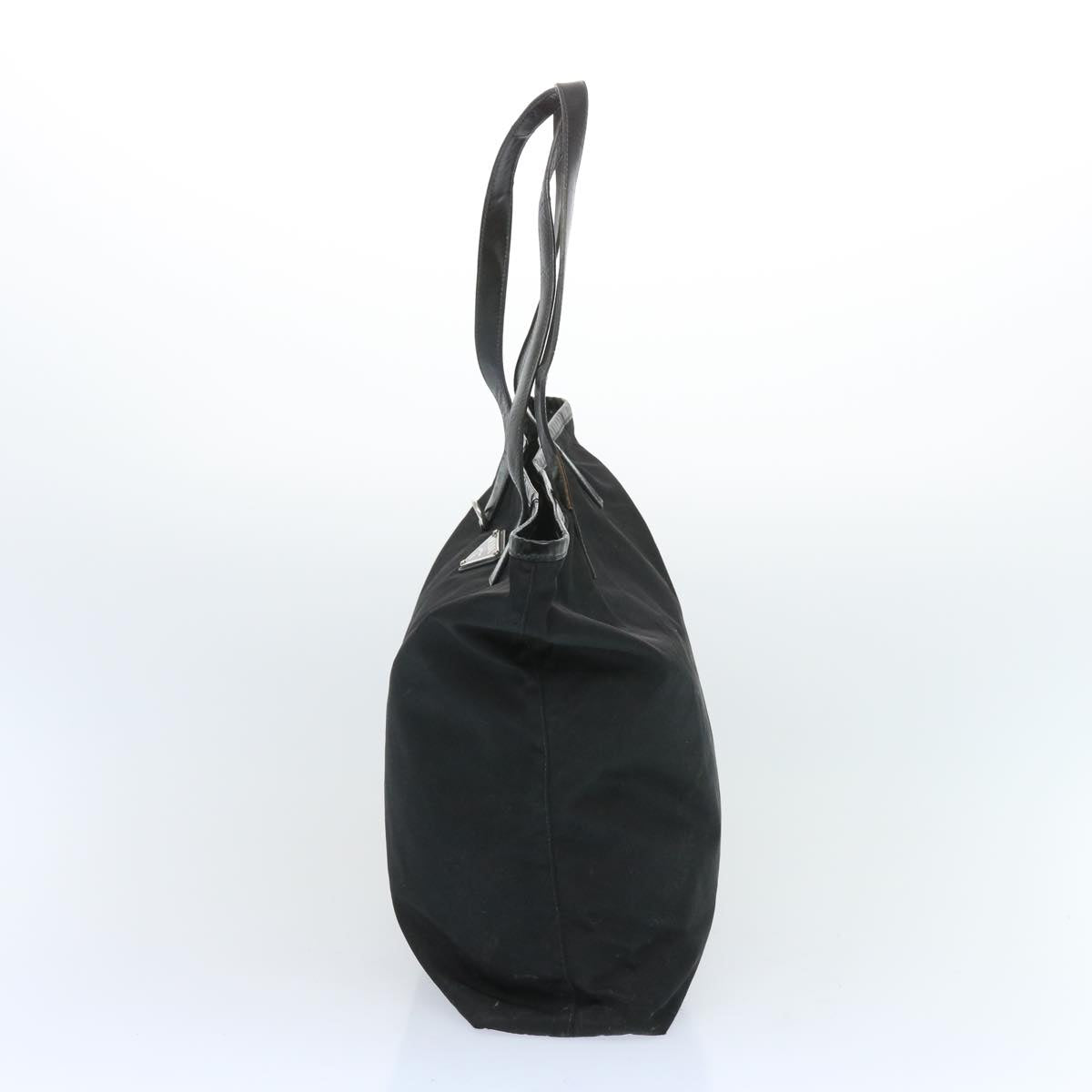 PRADA Tote Bag Nylon Black  66385