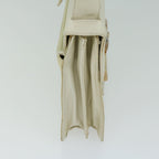 PRADA Shoulder Bag Nylon Leather White  66433