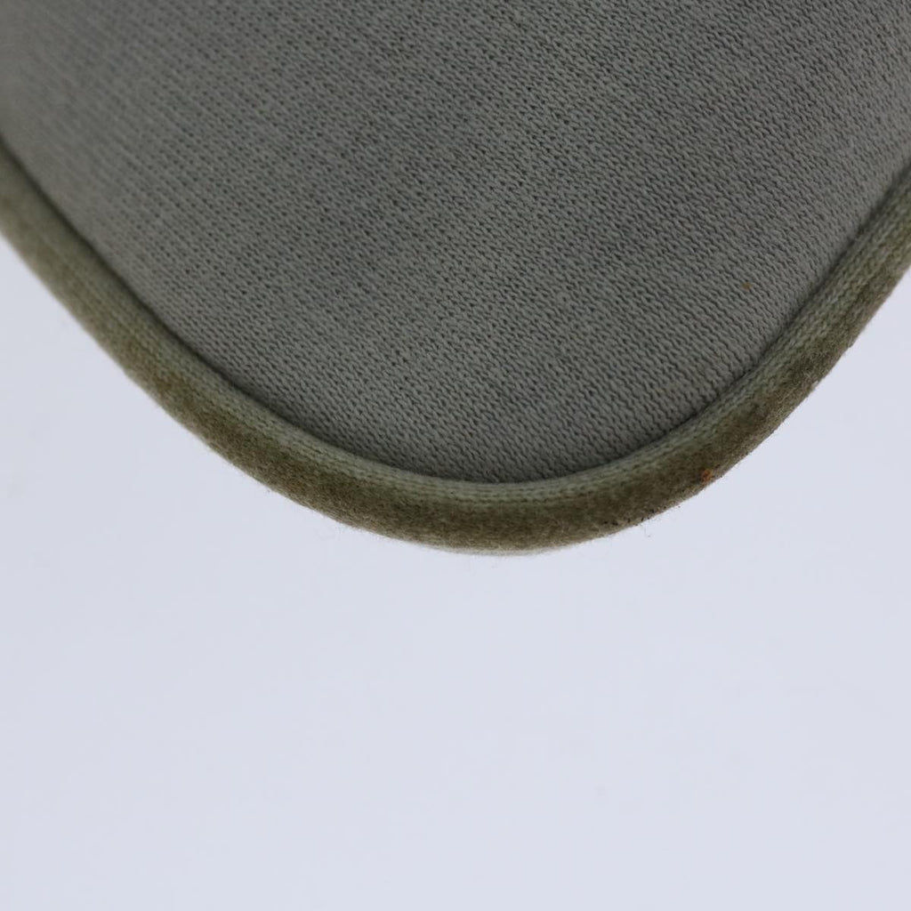 FENDI Mamma Baguette Shoulder Bag Nylon Gray66503