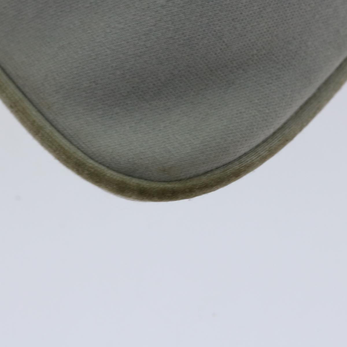 FENDI Mamma Baguette Shoulder Bag Nylon Gray66503