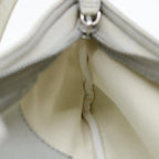 FENDI Mamma Baguette Shoulder Bag Nylon Gray66503