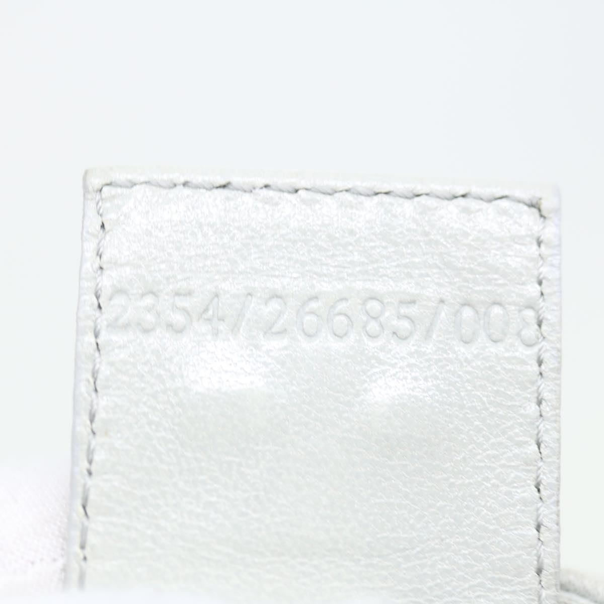 FENDI Mamma Baguette Shoulder Bag Nylon Gray66503