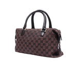 Gucci Mini Boston In Brown Monogrammed Canvas IT3PQLATBJYG