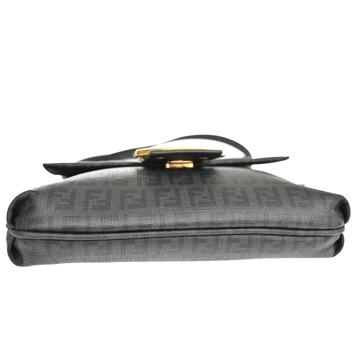 Fendi Zucchino  Canvas Shoulder Bag ()