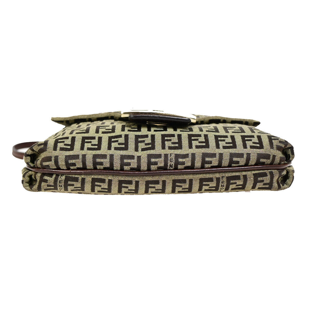 Fendi Zucchino  Canvas Shoulder Bag ()