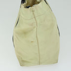 PRADA Hand Bag Nylon Cream  66590