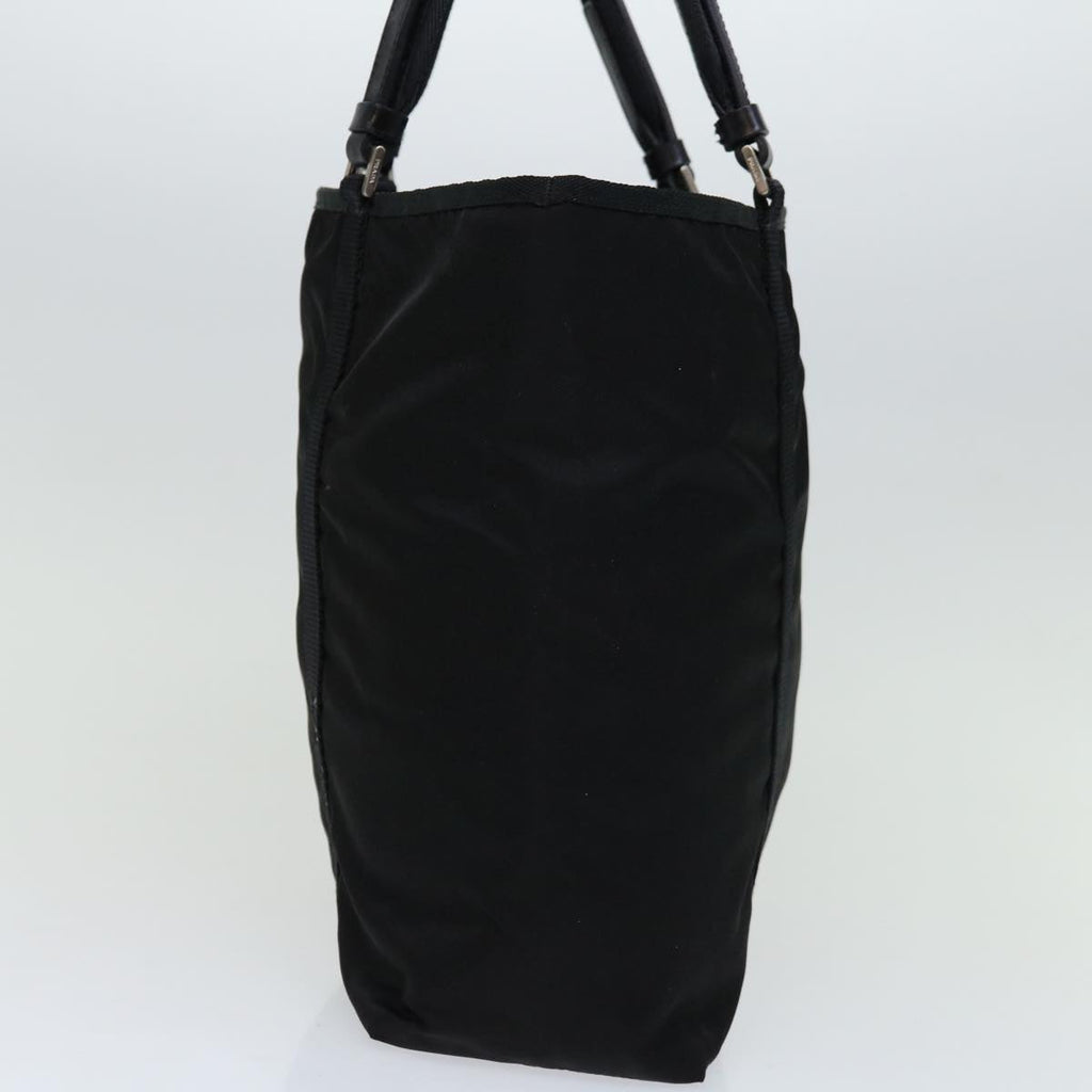 PRADA Tote Bag Nylon Black  66592