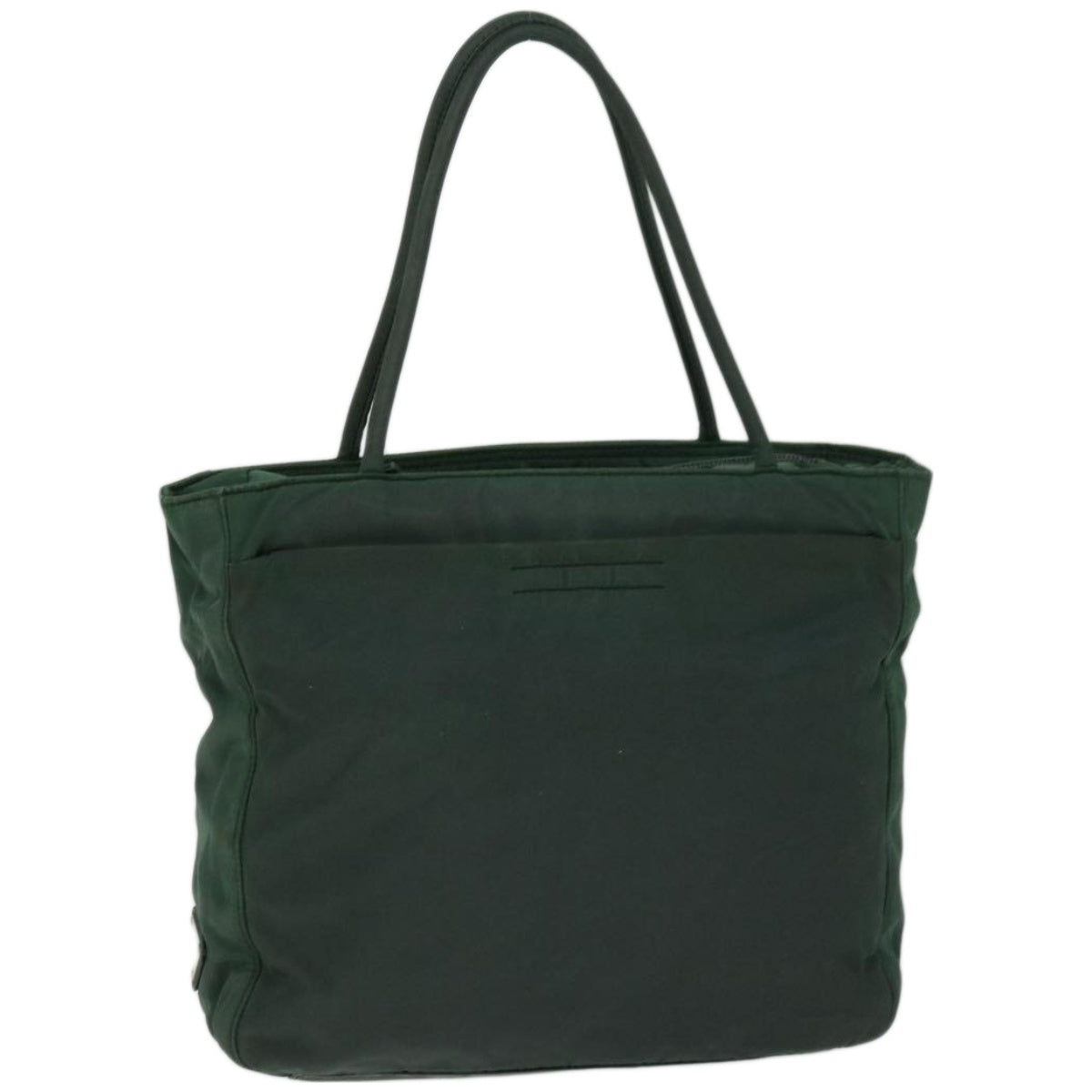 PRADA Hand Bag Nylon Green  66598