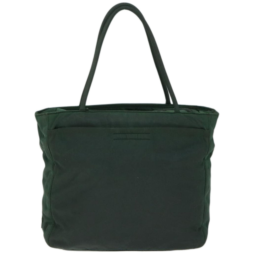 PRADA Hand Bag Nylon Green  66598