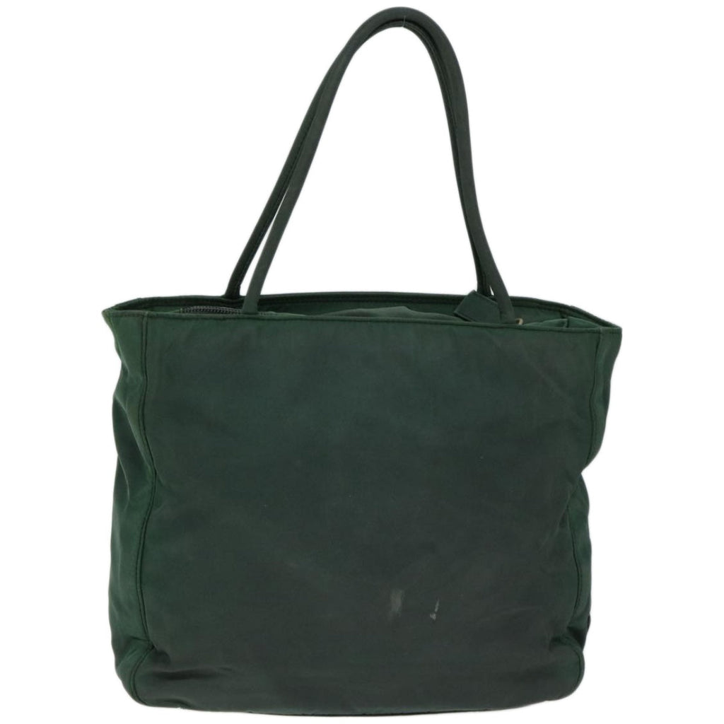 PRADA Hand Bag Nylon Green  66598